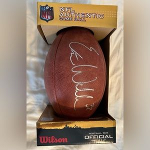 Eric Weddle Autographed Football PSA/DNA Proof Chargers